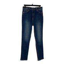 BDG Women's Jeans Size W 30  L 32 High Rise Skinny Slim Stretch Dark Blue 