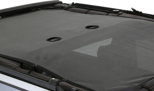 Smittybilt Cloak Extended Mesh Top For 07-18 Jeep Wrangler JK 4 Door 95500 Black - Picture 4 of 5
