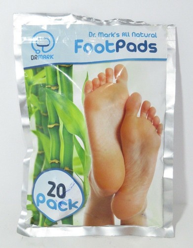 Dr. Mark's All Natural Foot Pads (20-Pack) *OPEN PACKAGE* FREE SHIPPING!