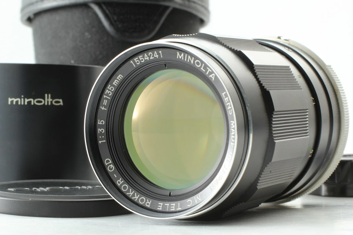 Minolta f/3.5 Camera Lenses 135mm Focal for sale | eBay