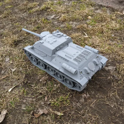 1/16 3d printed RC tank Soviet SU-85 Tank Destrpyer | eBay