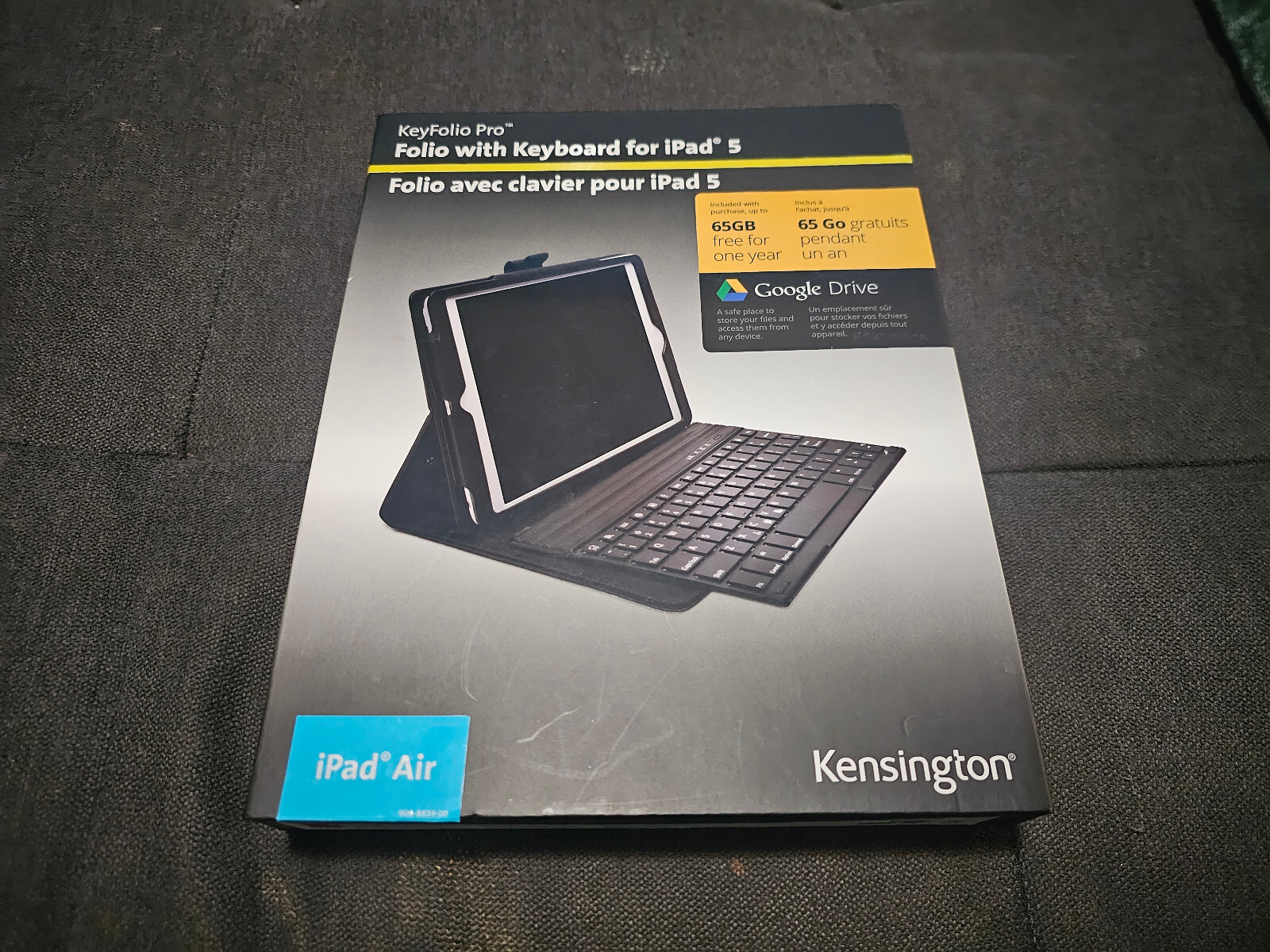 Kensington KeyFolio  Keyboard For Ipad 5 (ipad Air) K97008US