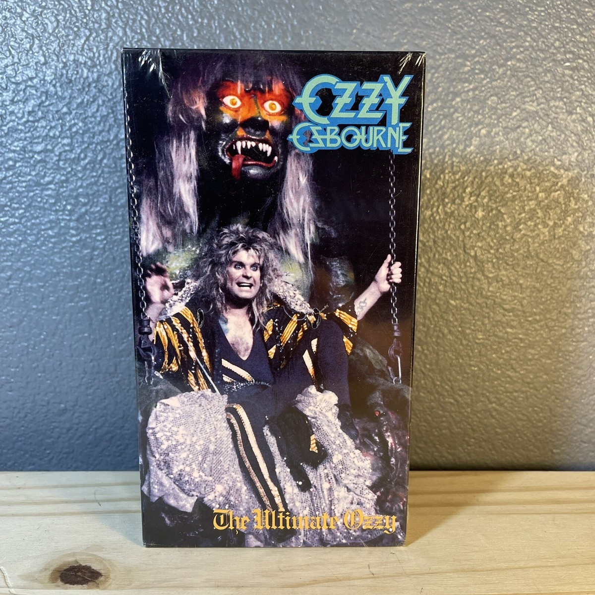 VHS Ozzy Osbourne - The Ultimate Sin 1986 FOX FACTORY SEALED