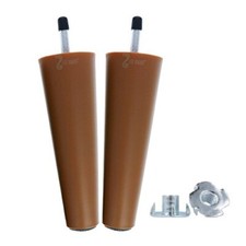 6" Tapered Sofa Legs, M8 Hanger Bolt Set of 4 Replacements for IKEA