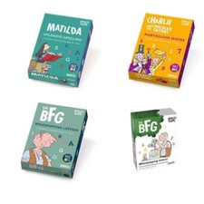 Roald Dahl Educational Spelling Maths Card Games