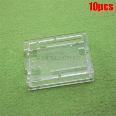 10Pcs Shell Uno R3 Board Module Clear Acrylic Box Enclosure Transparent Case tq