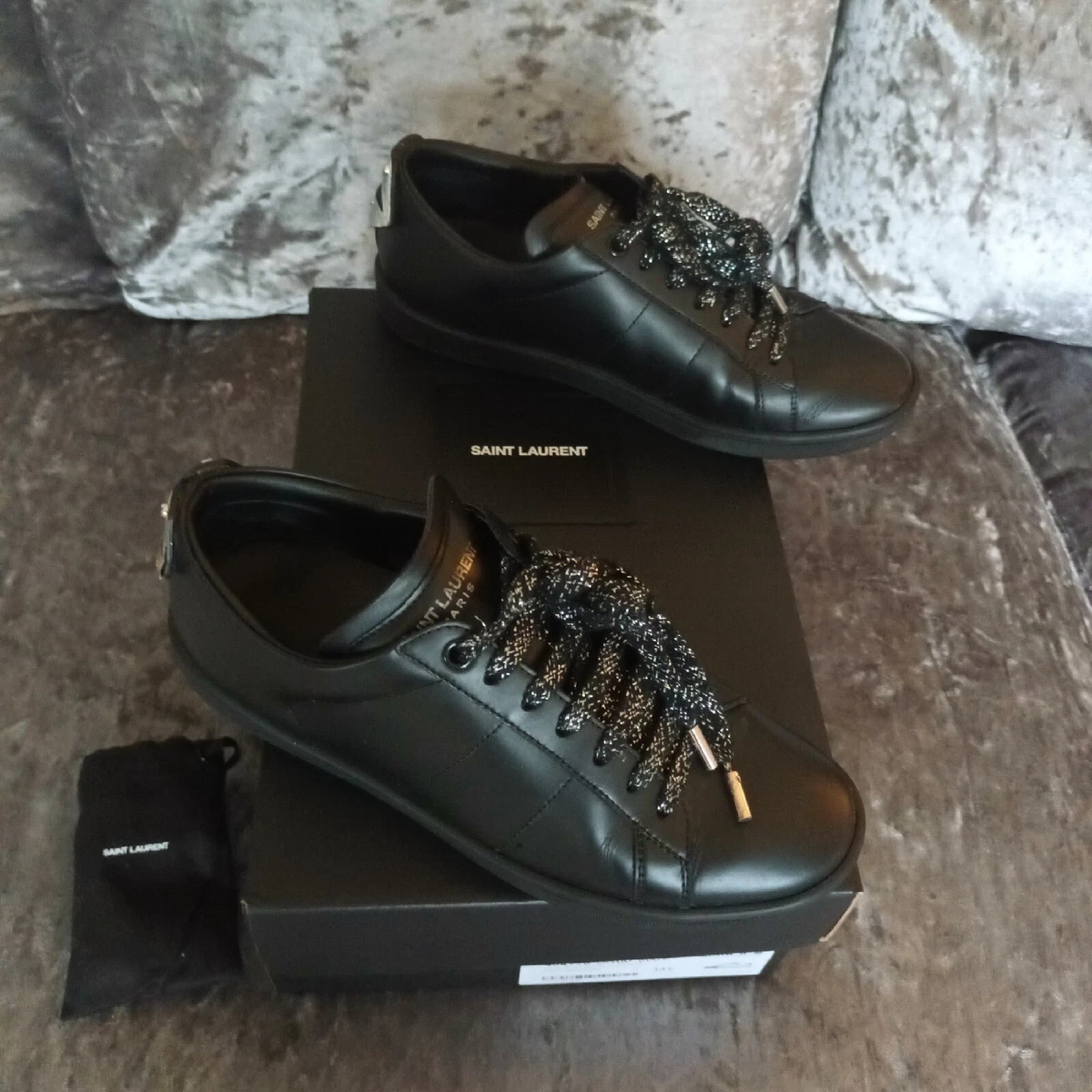 Saint laurent shop trainers black