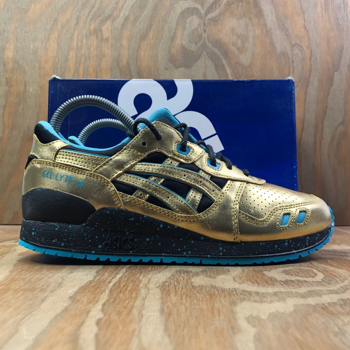 isolation en milliard bygning New ASICS Gel-Lyte III Size 6Y (Womens 7.5) Shoes Wale x Villa Gold Sneakers  | eBay