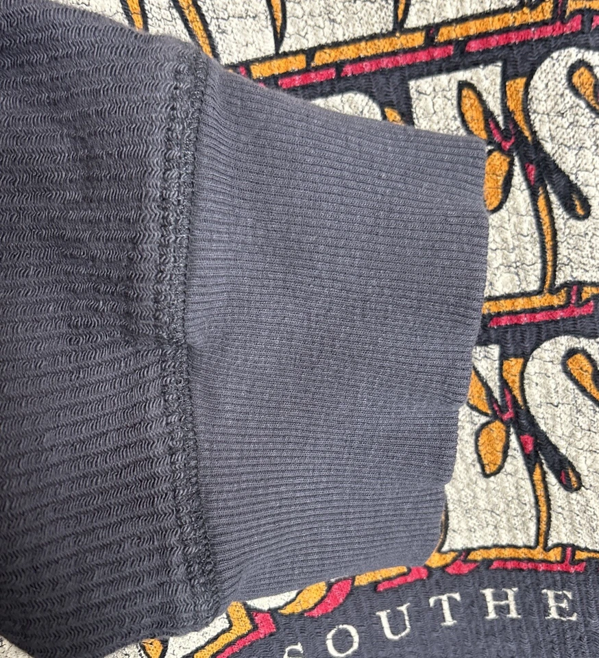 Sudadera Simply Southern Acanalada Mezcla Algodón Talla 2XL Franela Temática Otoño, Usada en Excelente Condición Foto 4 de 4