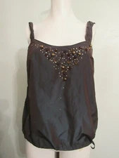 CELYN b Embellished Sleeveless CAMI Top Size 40