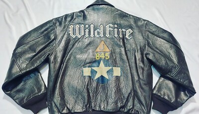 ジャケット・アウター AVIREX A-2 FLIGHT JACKET WildFire Vtg Rare 90s Avirex A-2 Wildfire Leather Jacket M exc | eBay