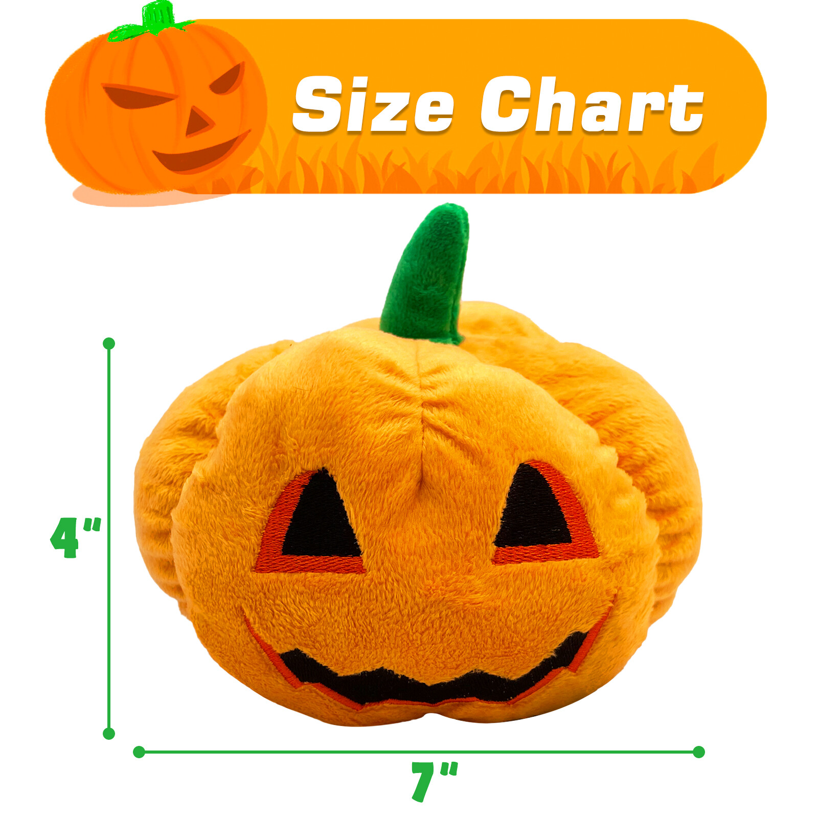 halloween reversible plush