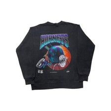 Vintage Charlotte Hornets Breakthrough Double Sided Nutmeg Crewneck