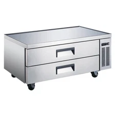 Omcan USA 50071 52" 2 Drawers Refrigerated Chef Base, Side Mounted