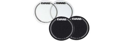 Evans EQ Single Pedal Patch, Clear Plastic 0,