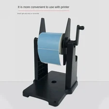 Small Label Rewinder Hand Crank Printer External Label Holder Manual Rewinder