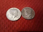 1967 and 1969-D Kennedy 40% Silver Half Dollars - appx .30 oz pure inside
