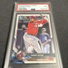 2018 Bowman Chrome Base Shohei Ohtani #1 Batting (RC) Mint PSA 9