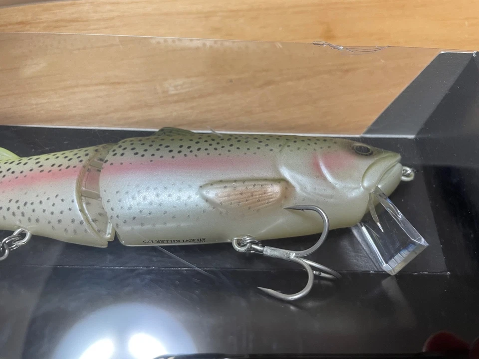 deps nuevo SILENT KILLER 175 #94 Real Trucha Swimbait señuelo sin usar tobogán nadador Foto 3 de 4
