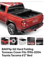 Bakflip G2 Hard Folding Tonneau Cover Fits 1996-2004 Toyota Tacoma 62 Bed