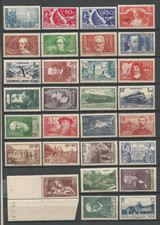 LOT TIMBRES FRANCE ANNEES 1936 A 1938 NEUFS**/* COTE + DE 260,00 € ! 16,60 € !!!