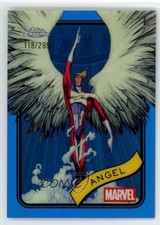 2025 Topps Chrome Marvel Comics Blue Refractor /299 Angel #186 0fp5