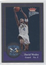 2003-04 Fleer Platinum Platinum Finish 70/100 David Wesley #5 a2f