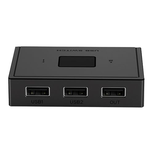 Sélecteur USB 2.0 bidirectionnel CERRXIAN pour partager 2 périphériques