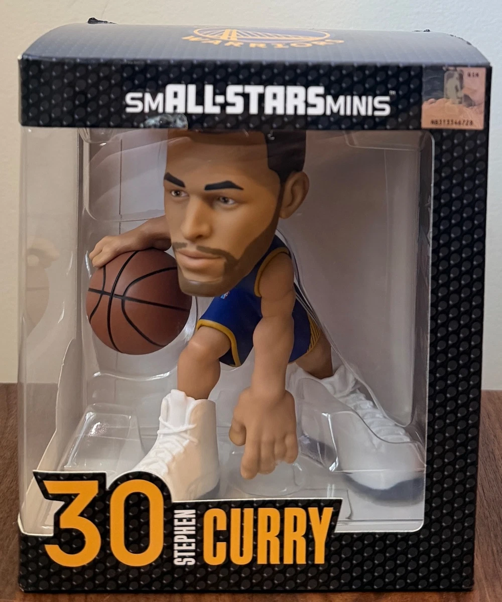 NBA BALLERS Stephen Curry ステフィン　カリー 5 Surprise NBA Ballers S1: Stephen Curry Figure (Blue Jersey) with