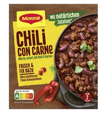10x Maggi Fix Chili Con Carne Spice Mix Condiment 33g- Ship from Germany!