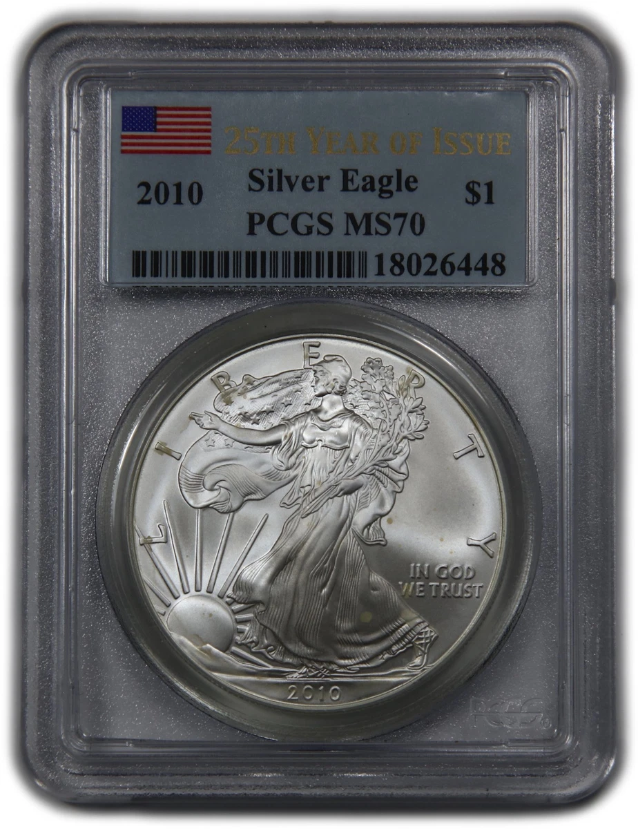 American Eagle PCGS 2010 Silver Bullion Coins for sale | eBay