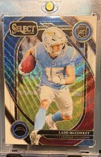 Panini Select Club Level Ladd McConkey Rookie Tri-Color Prizm #268 /149 Chargers