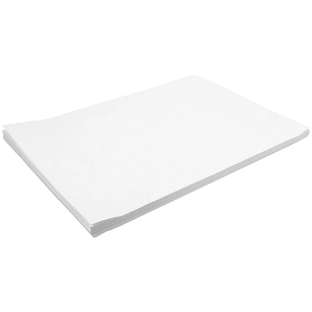 100 Sheets Papier Autocollant Mat Etiquette Autocollante D'étiquettes Vierges