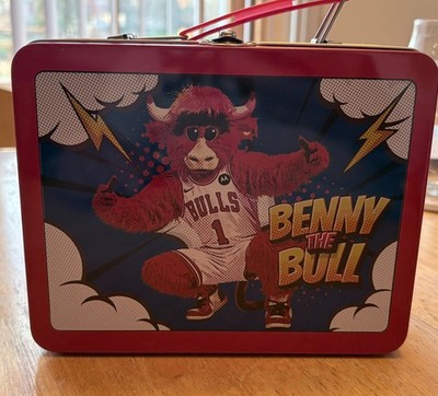 Never Used Benny The Bull Metal Lunchbox: From The 4/1/2026 Game verses Pacers