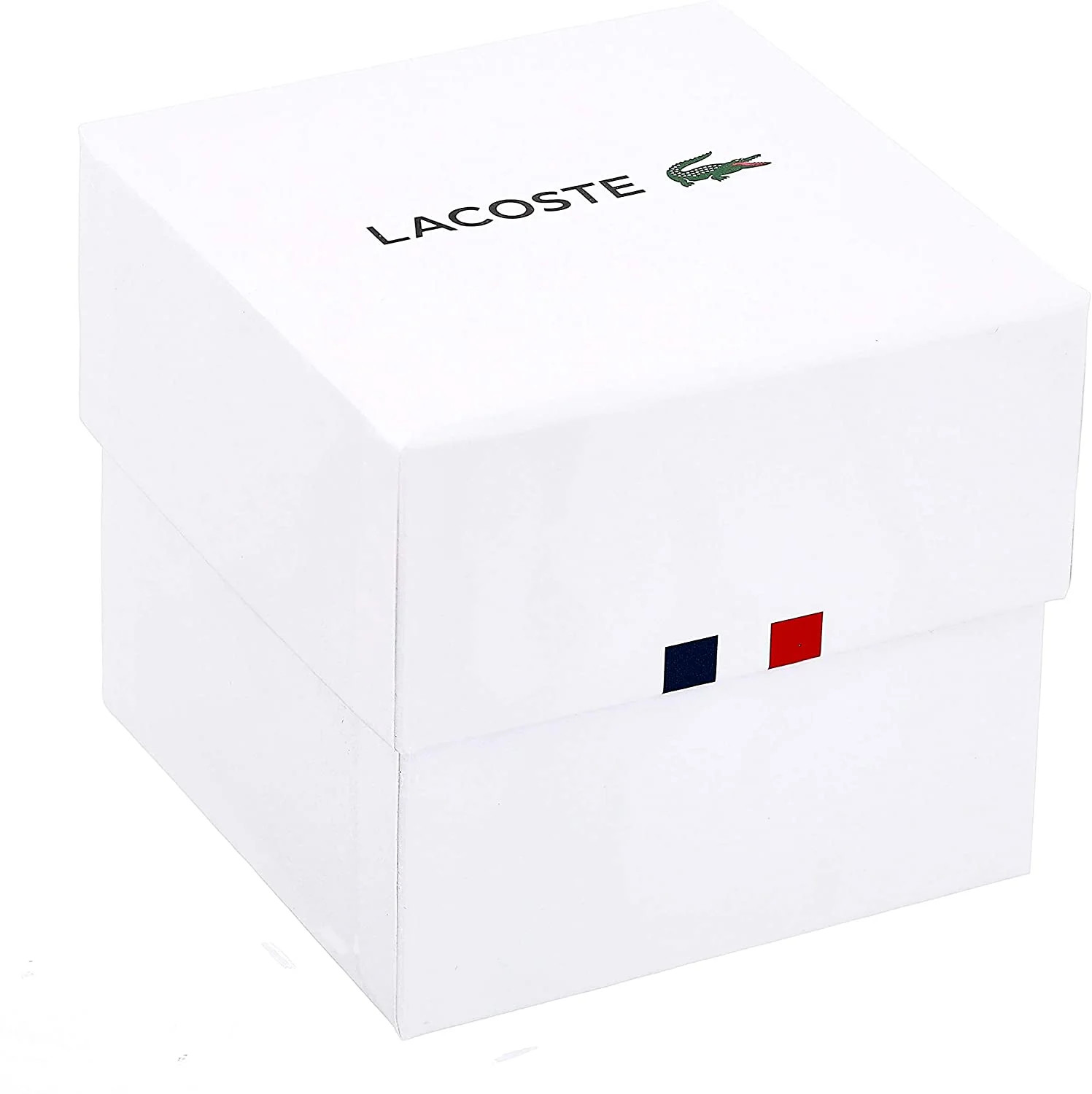 Lacoste Unisex L.12.12. 2011130 Polaroid White Silicone Strap Watch 42mm