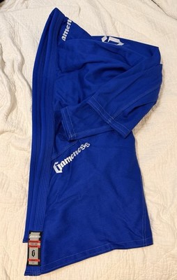 Gameness Pearl 2.0 Blue Jiu-Jitsu Gi A7 Adult Unisex Martial Arts Uniform