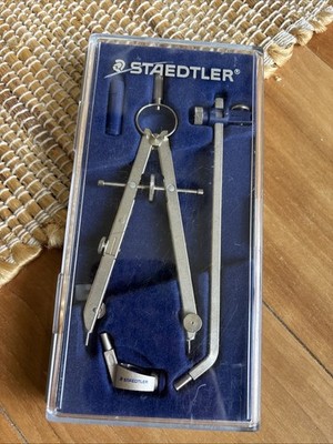 Staedtler Mars 551 Comfort Precision Compass Set Drafting Drawing US SELLER