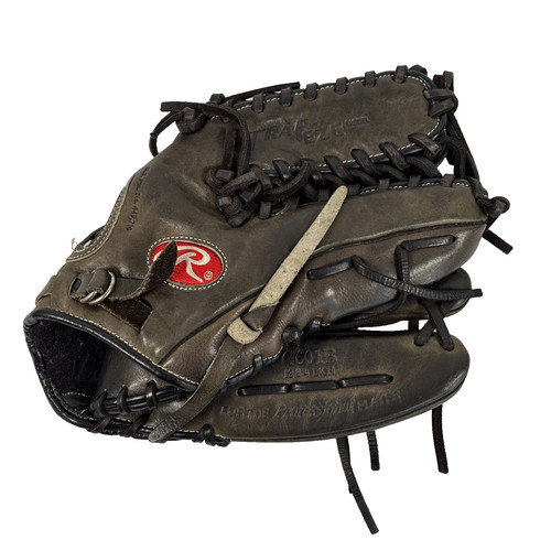 Rawlings G601B Trap-Eze 12 3/4" RH Throw Leather Baseball Glove RHT