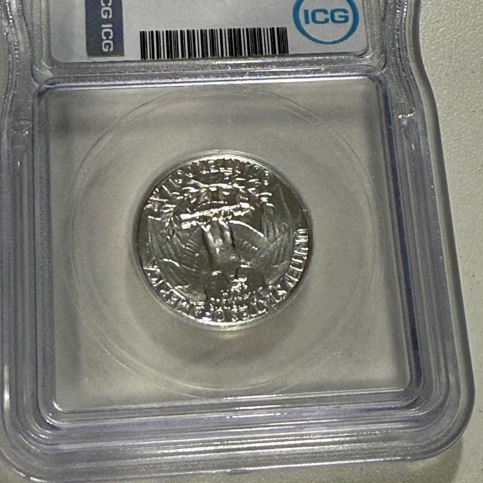 1962 ICG PR67 Silver Quarter - Image 2 of 4
