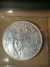 1 OZ Legendary Warriors Silver Round 65.00 per troy oz