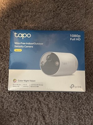 TP-Link TC82 Tapo Wireless Indoor/Outdoor 2K Security Camera