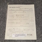 Civil War Original Soldier Discharge Form Kentucky Louisville VOLS - 1862 H24