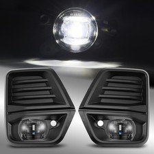 Fit 2023-2025 Chevy Colorado Led Front Bumper Fog Lights Replacement Pair