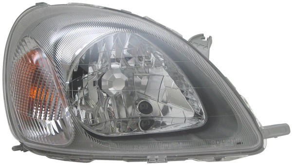 Scheinwerfer Rechts FüR Toyota Yaris CP10 1999-2003 Grau + LWR Stellmotor-image