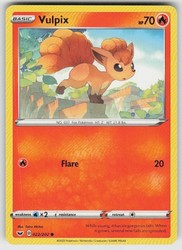 Vulpix 022/202 Sword & Shield Base Set Common
