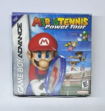 Nintendo Mario Tennis Power Tour Gameboy Advance 2005 CIB - Mario Luigi Peach