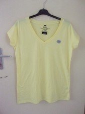 F465/G33 Vêtement Neuf Haut T-Shirt m.c. jaune CARLA'S SECRET Grande Taille 2 XL