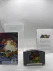 New ListingSuper Mario N64 Authentic Game Cartridge w/ Manual & Plastic Case - Clean Tested