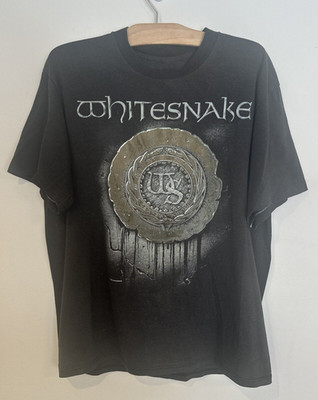 Whitesnake 1987 Album Logo 1988 T shirt Full Size S-5XL
