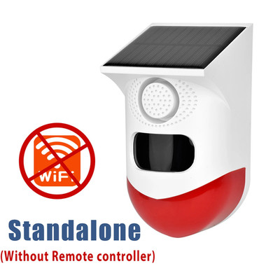 SMARSECUR Wifi Tuya Smart Outdoor Lade Sicherheit Sound Alarm Detektor Sensor Ba